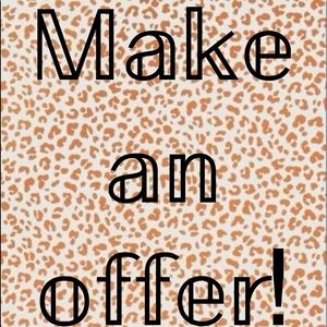 Make an offer! Ask questions!